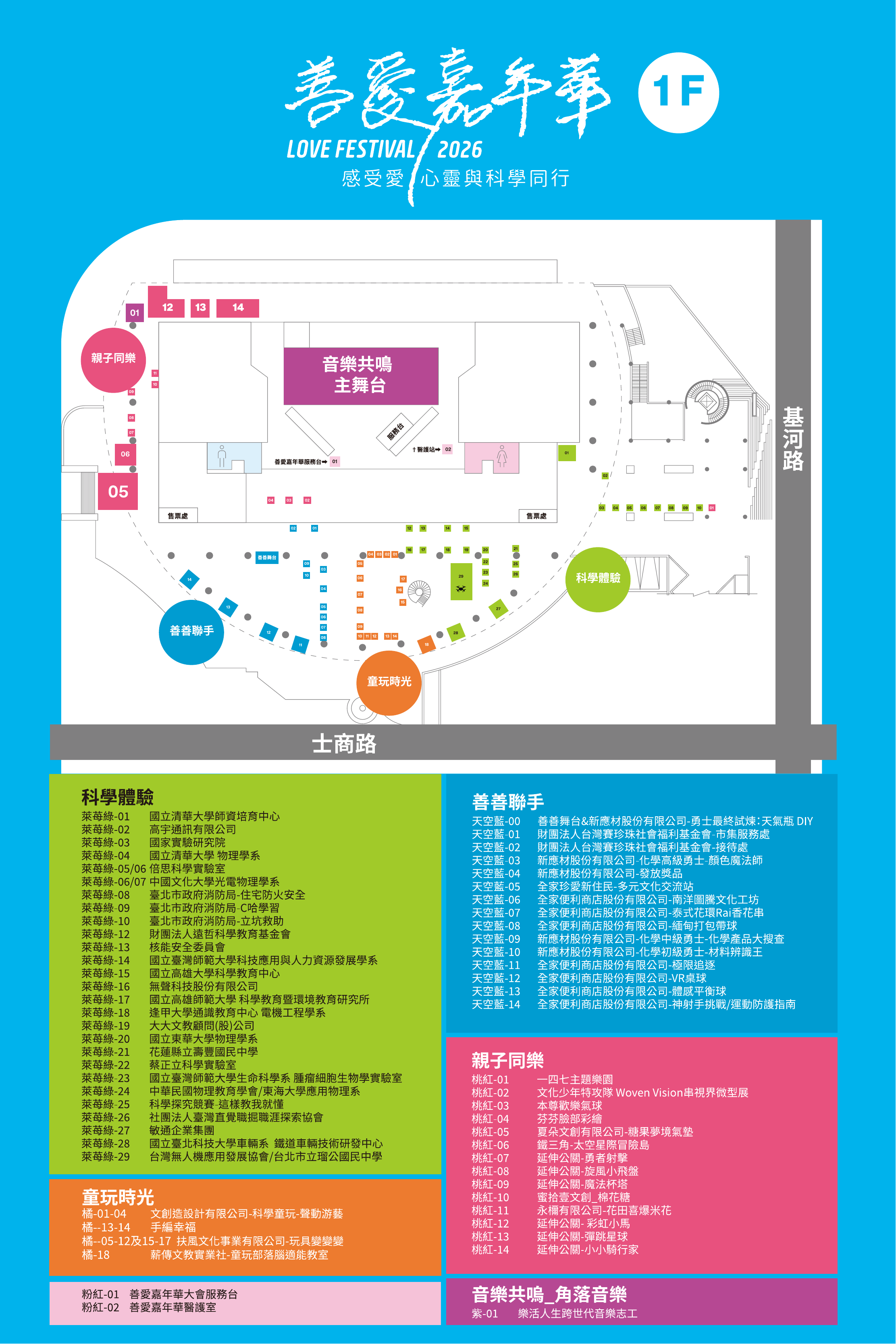 1F 場域圖